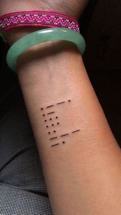 Morse Tattoo